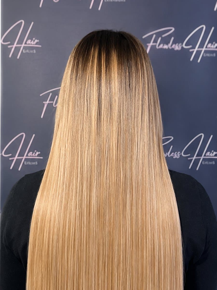 After — Fine hair