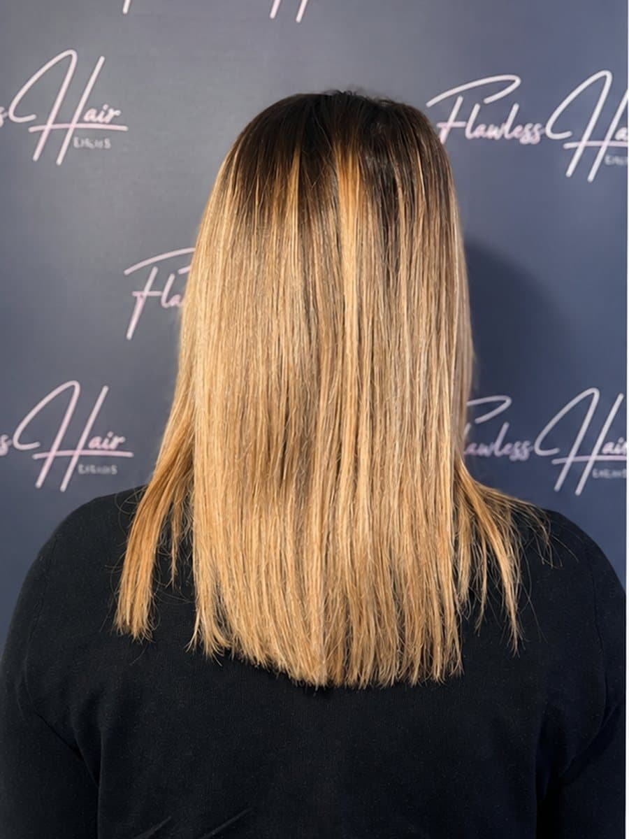 Before — Fine hair